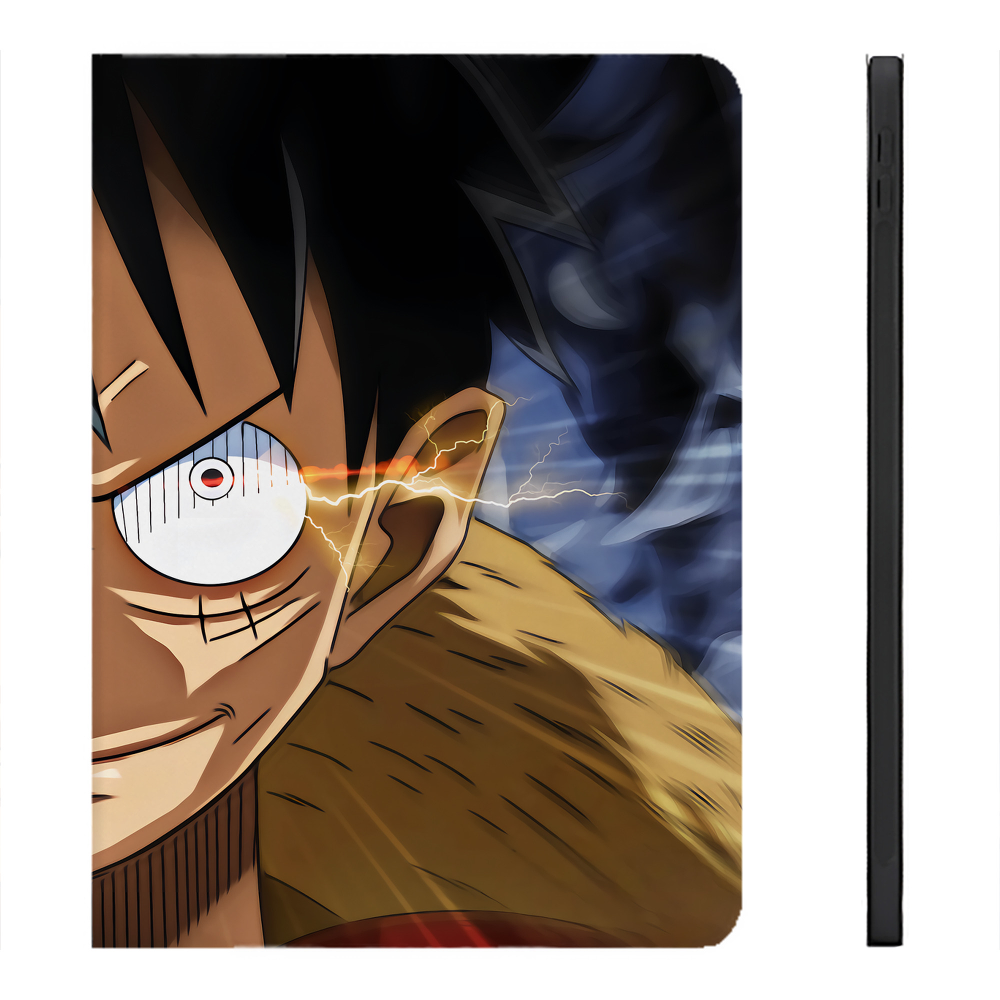 （画像用） ワンピース ONE PIECE IPadケース ペンホルダー付き ブックスタイルデザイン